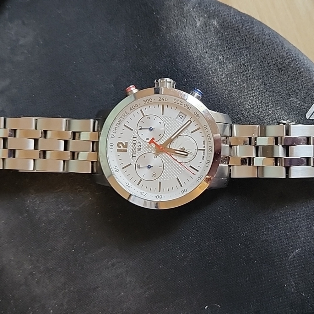 Tissot Silver Elegant Bag